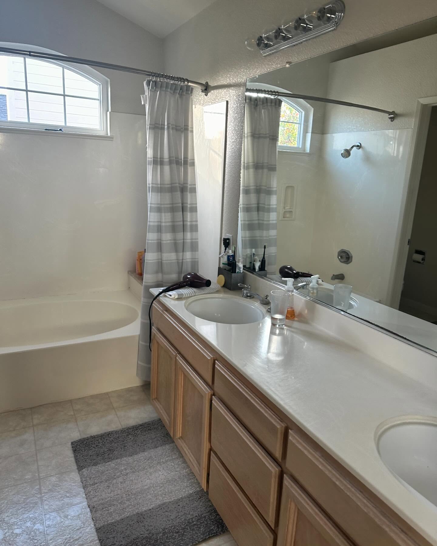 Original master bathroom prior to renovation completed for Home Remodeling Las Vegas