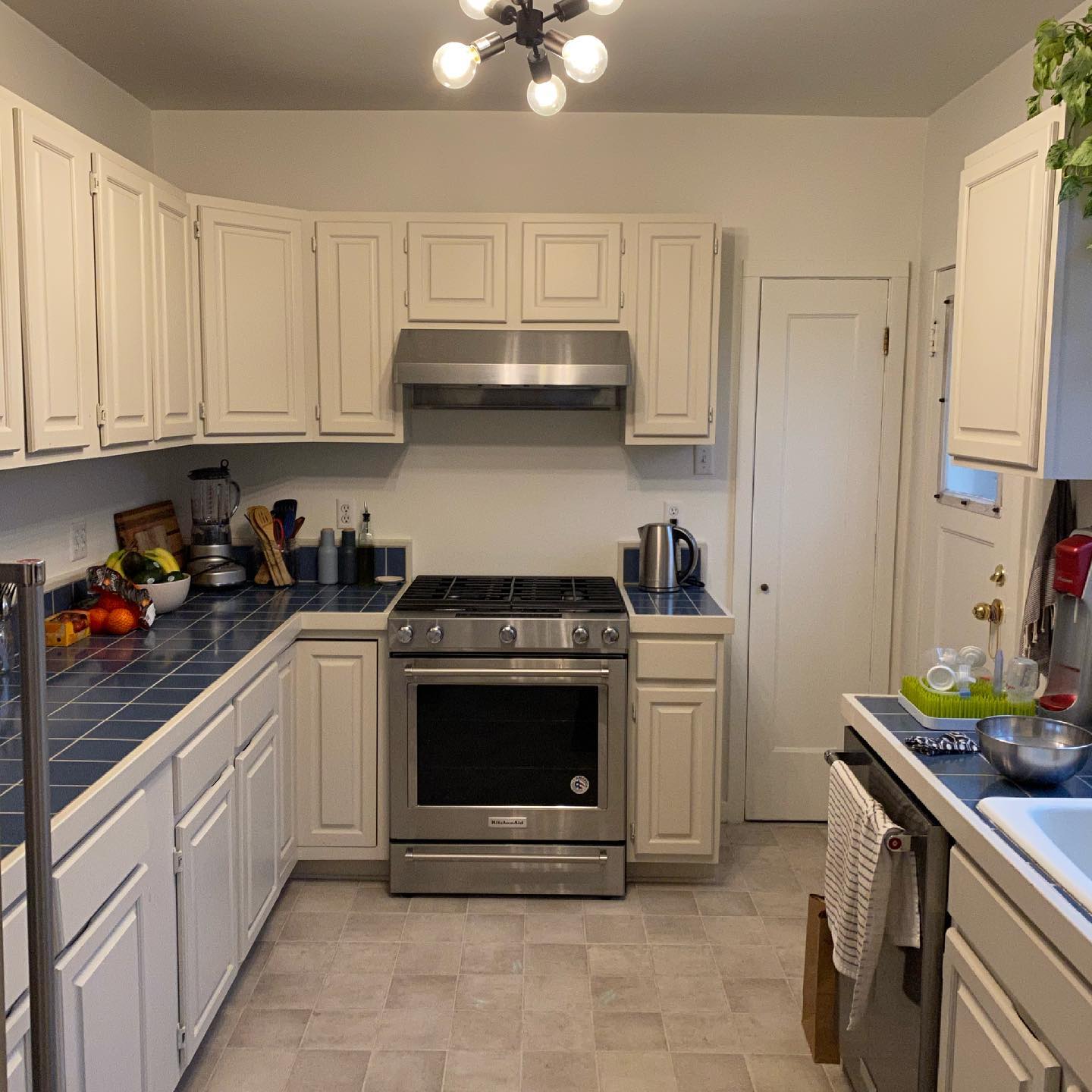 Original kitchen layout before renovation by Kloud B Construction for Home Remodeling Las Vegas