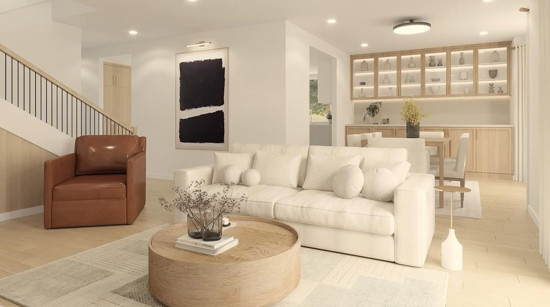 Modern, open, and stylish living space after expert remodeling by Kloud B Construction for Home Remodeling Las Vegas