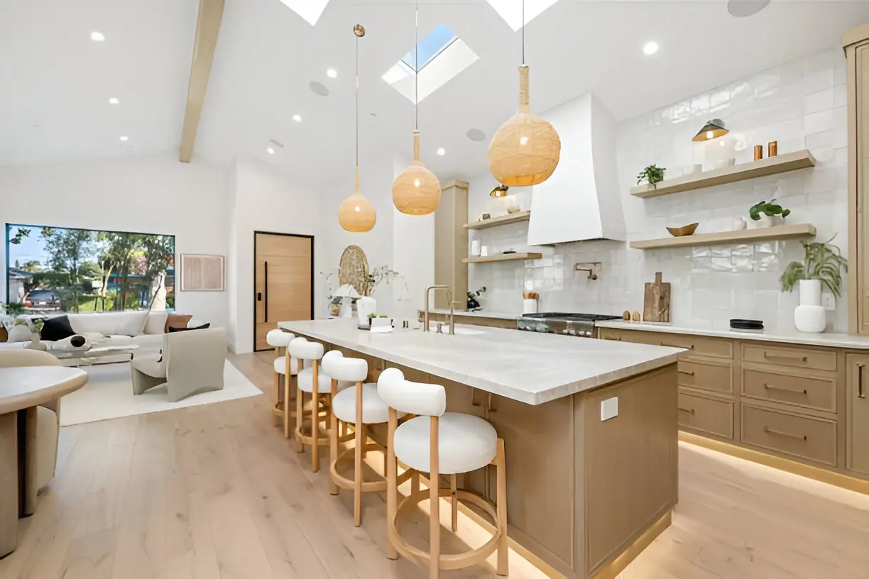 Home Remodeling Cold Creek kitchen renovation with modern cabinetry and mountain-inspired design